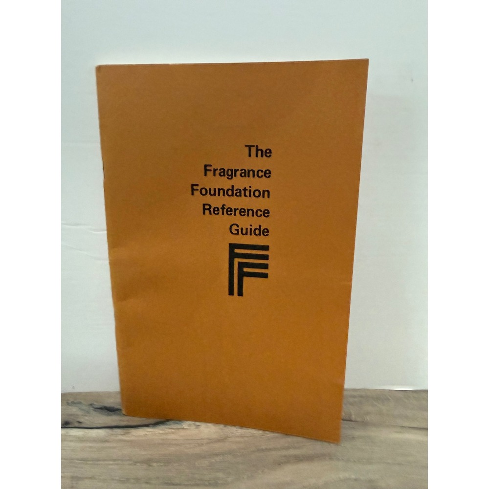 Vintage 1982 The Fragrance Foundation Reference Guide 4th Edition Perfume Book